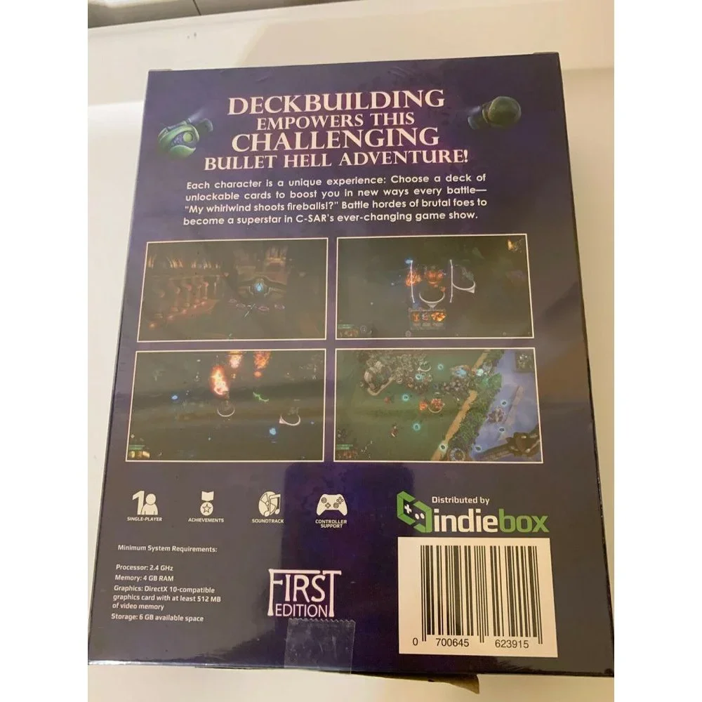 Forced Showdown PC Game First Edition- Indie Box -‎ Factory Sealed